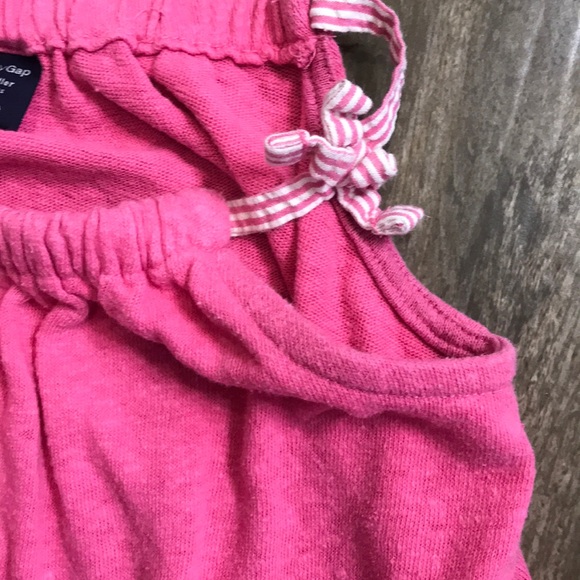 Pink Top with Cute Bows on Straps - Picture 2 of 3